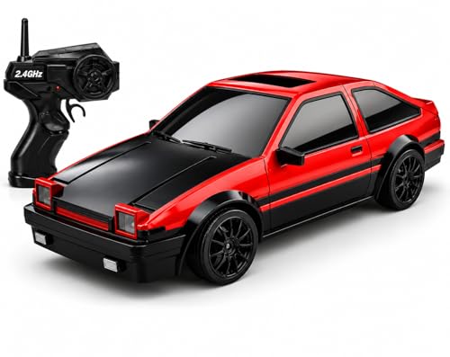 Image of Remote Control Sports Car & Off-Road SUV Toy for Kids, High Speed RC Racing with Wireless Remote, Realistic Lights & Premium Design Gift for Boys Girls (Power Racing Drift CAR)