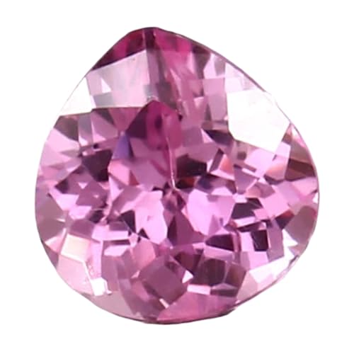 Pierre gemme saphir rose ceylan 9x9mm d'exception pour joaillerie et pendentif GH_NAT_09285