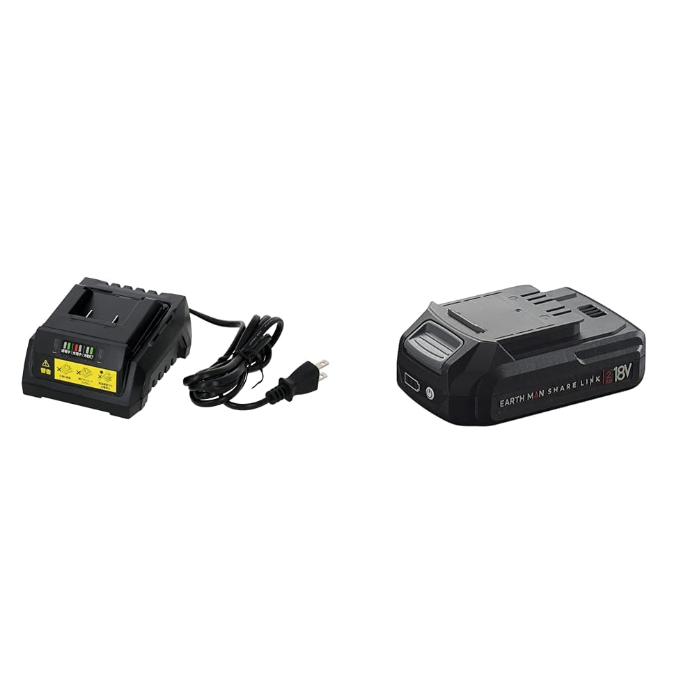 (株)高儀充電器 Amazon.co.jp: 髙儀(Takagi) EARTH MAN SHARE LINK 18V 専用 急速充電