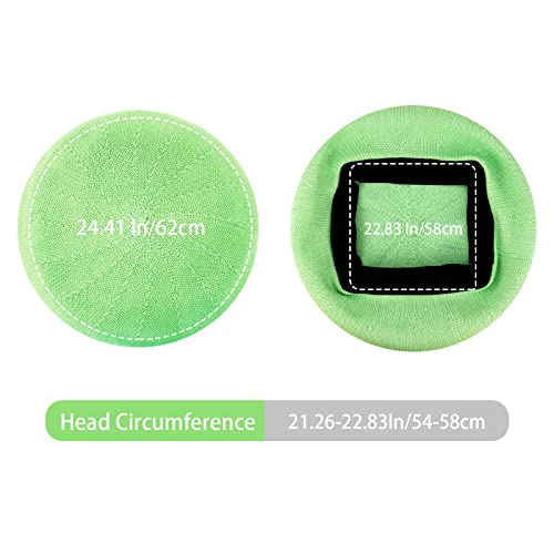 Summer Knitted Thin Beret Hat For Women Size Adjustable French Style Solid Color (Thin Light Green) #TOP4