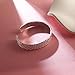 Handmade Hammered Cuff Bracelets 925 Sterling Silver Adjustable Open Bangle Bracelet Wide Irregular Hammer Striking Style Pattern Bangles for Women Men