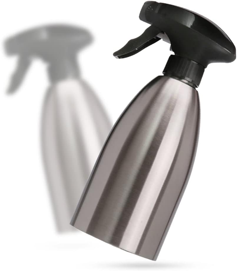 Stainless Steel Oil Spray Bottle Kitchen Sprayer Oiler Pot Barbecue Cooking Tools Can Utensils