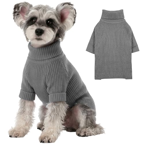Pull pour chien chaud à offrir pour l'hiver motif chic