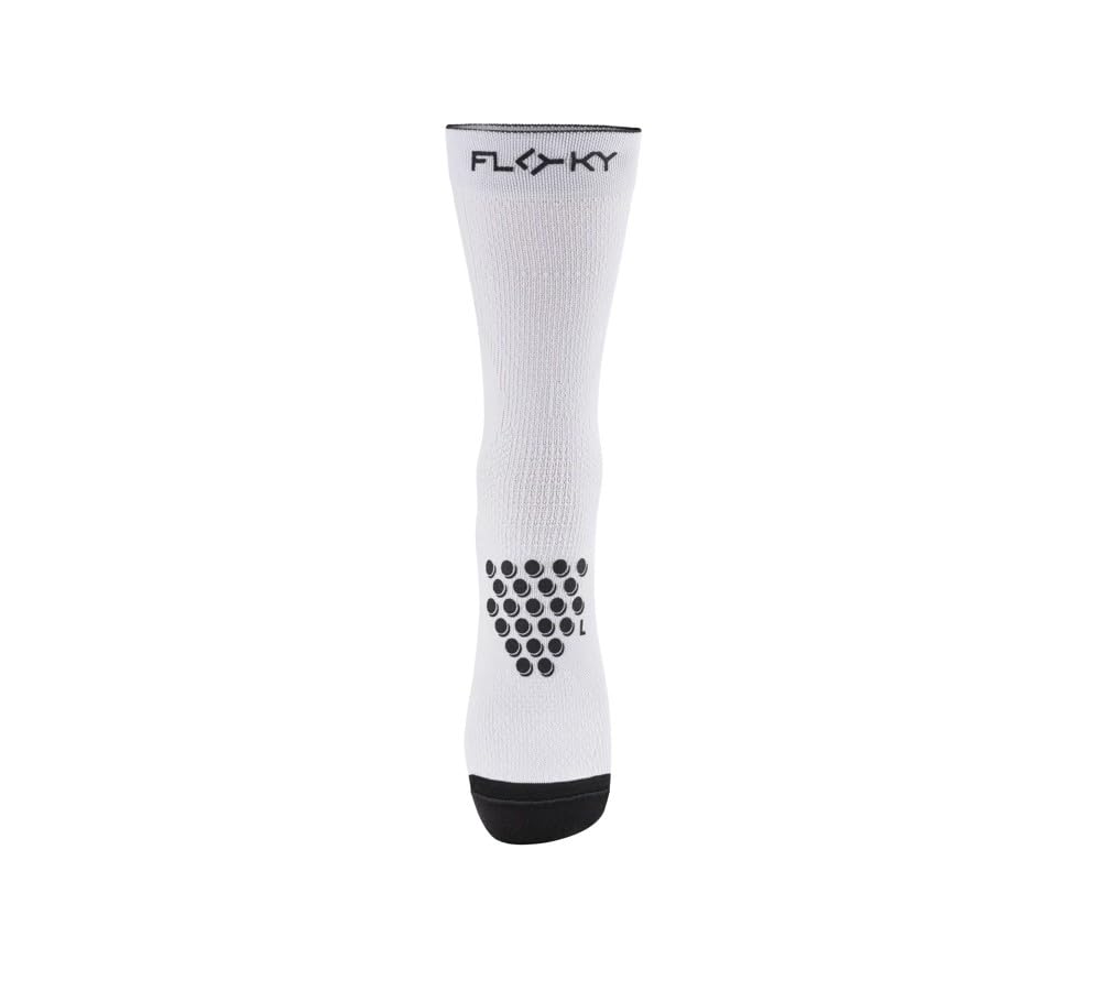 FLOKY PADEL SOCK S-MASH - WHITE FLSH-005