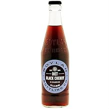 Boylan Soda, Diet Black Cherry, 12 Fl. Oz. Pack of 12