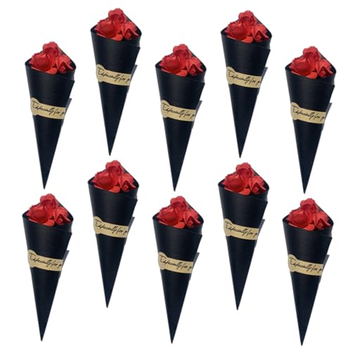 Paquete 10 piezas ramo de flores secas decorativas miniatura 1