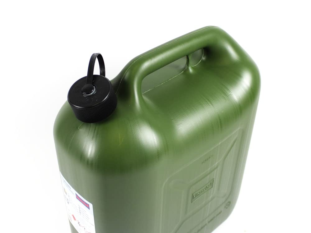 3er Set Benzinkanister 20L Kraftstoff Kanister UN-Zulassung Diesel Benzin E85 Sprit inklusive Ausgießer
