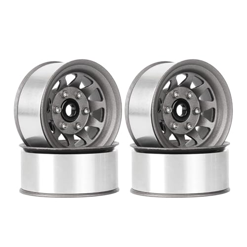 Moyeux de roue Beadlock 1/10 RC Crawler jantes alliage pour Tamiya CC01 D90 TF2