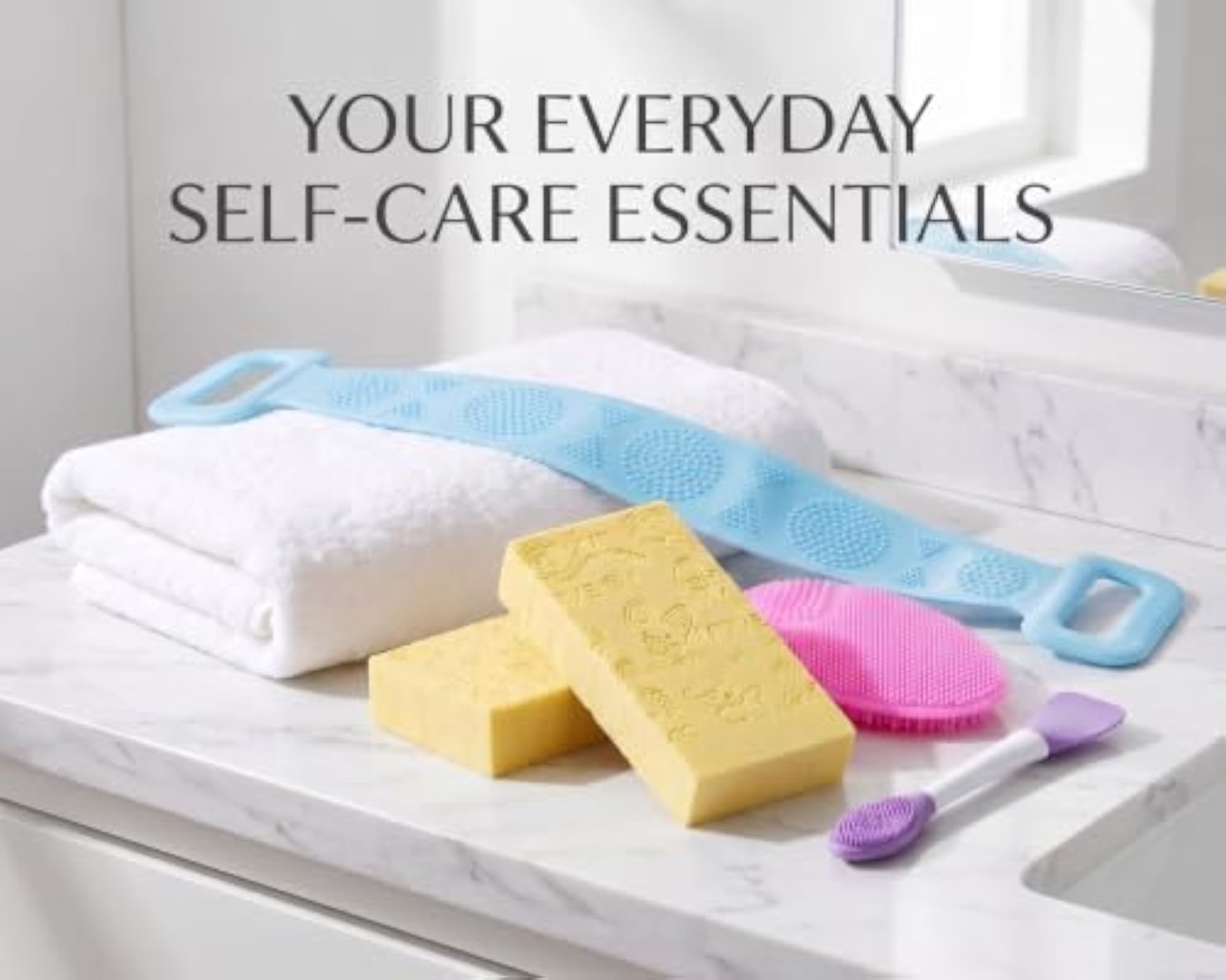 6-in-1 Bath & Skincare Tool Set