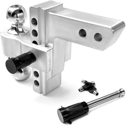 CURT Aluminum Ball Mount (2" Shank, 8,000 Lbs, 2" Drop, 8-1/2