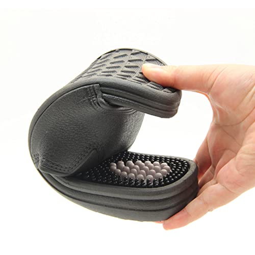 Recaretek Unisex Acupuncture Massage Slippers Acupressure Reflexology Massage Shoes Therapy Sandals To Reduce Tension Stress Foot Relaxation,Stimulate Pressure Points,Relieve Pain (7-8.5) #TOP6