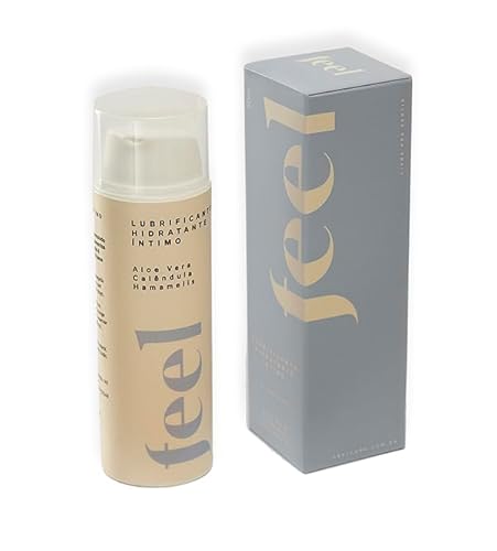 Lubrificante Hidratante Íntimo Feel 50ml A Base de Água Vegano Calêndula Aloe Vera Vitamina E