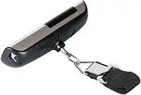 Geonav Balança Digital Portátil Viagem Bagagem até 50 Kg, com trena e medidor de nível