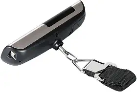 Geonav Balança Digital Portátil Viagem Bagagem até 50 Kg, com trena e medidor de nível