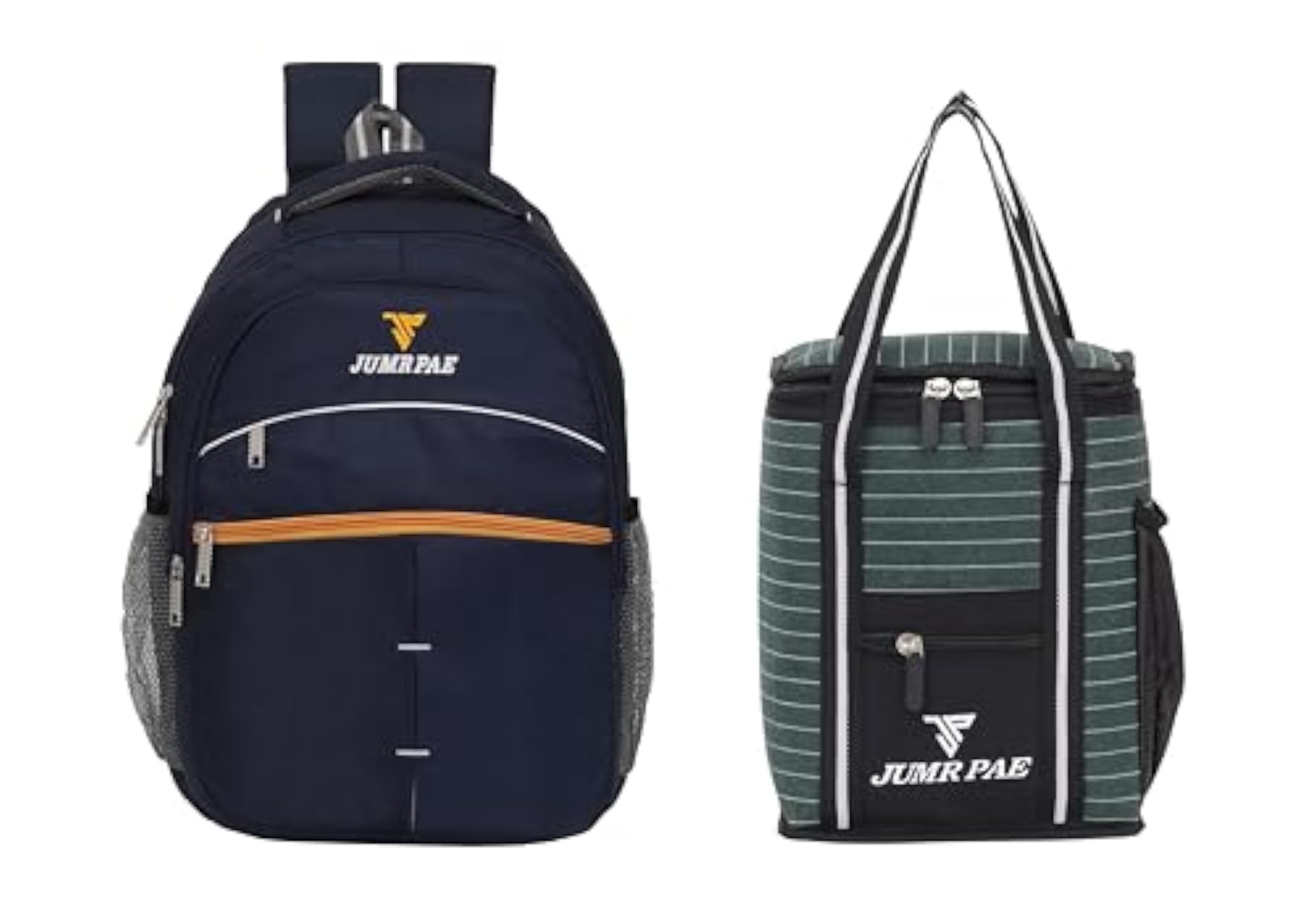 Waterproof Polyester Lunch Bag and School Bag Combo