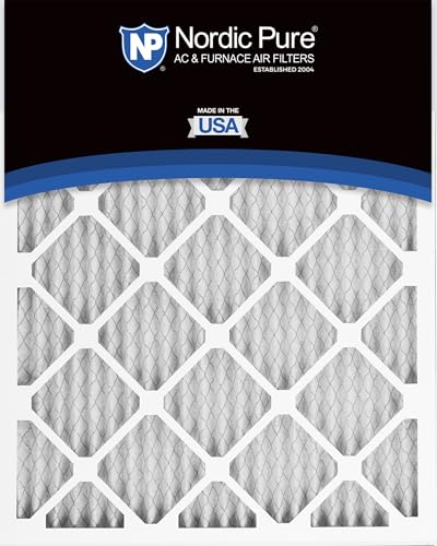 Image of Nordic Pure 15x20x1 Pleated MERV 8 Air Filters 24 Pack | Actual Size: 14 1 /2 x 19 1 /2 x 3 /4 Made in USA, Standard HVAC Filtration, Larger Airborne Particles, Lint, Dust & Pollen