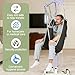 EHUSPU Patient Lift Divided Leg Sling – Heavy Duty 500 lbs Capacity, Easy Hygiene Access with Handles & Pocket, Machine Washable – Small/Medium/Large for Elderly, Disabled & Bariatric Care (Black, L)