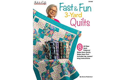 Fabric Cafe Fast & Fun 3-Yard Quilts, None
