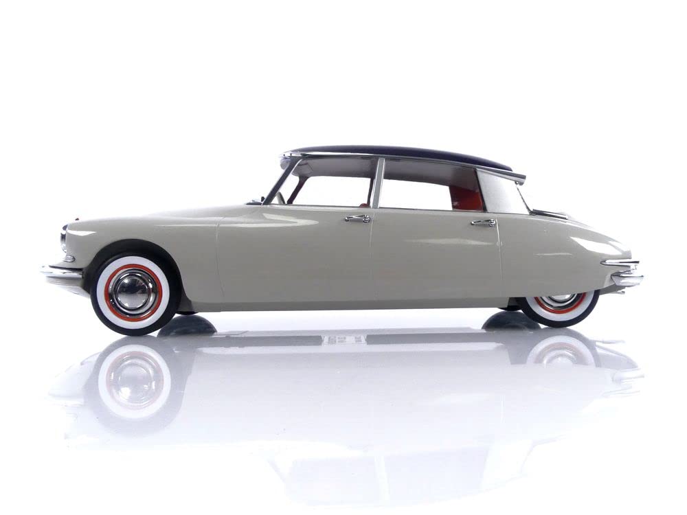 Miniature Norev 1/12 - Citroën DS 19 1959 - Marron Glacé - 121562 - Occasion