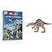Lego Jurassic World - La Fuga Di Indominus + Jurassic World- Spinosauro Morso Estremo, Dinosauro Snodato con Pulsante di Attivazione, Giocattolo per Bambini 4+Anni, HCK57