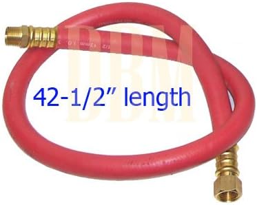1/2" x 25 Ft. Feet Retractable Rubber Air Hose Reel 300 PSI