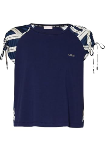 T-shirt femme Liu Jo en satin imprimé pour vos soirées