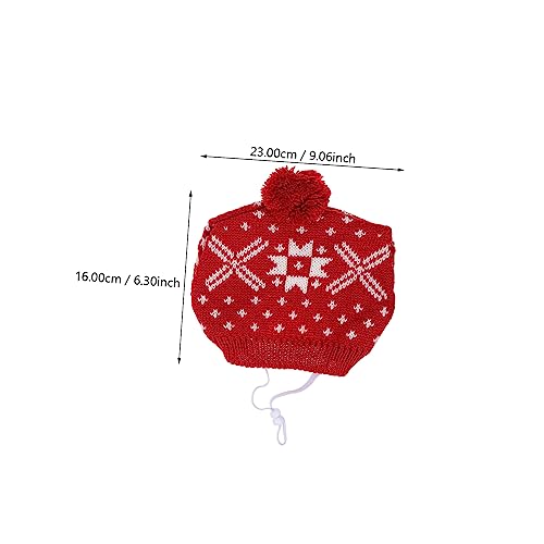 Disfraz Navideño con Gorro y Bufanda para Perro miniatura 2