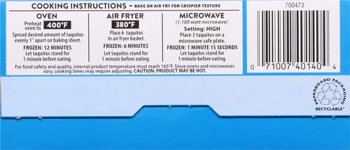 El Monterey Taquitos Flour Chicken and cheese Box 20 Oz — view 8