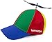 KAMARGO Neuheit Propeller Mütze Lustige Propeller Kappe für Partys, Karneval oder Geburtstage - Helikopter Kappe (Unisex Design)