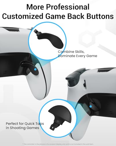 Image of Metal Thumbsticks & Back Paddles for PS5 Edge Controller