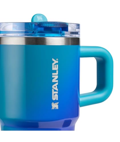 Image of STANLEY Quencher ProTour Flip Straw Tumbler with Leakproof Lid 20 oz | Built-In Straw & Handle | Cupholder Compatible for Travel | Insulated Stainless Steel Cup | BPA-Free | Sea Glass Aura