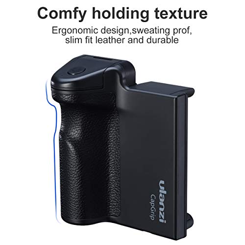 Pictron Phone Tripod Mount With Remote Cell Phone Tripod Adapter Grip Holder With Detachable Wireless Shutter For Iphone Video Photo Shooting (Black) #TOP3