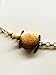 Jewels Victoriana White and Orange Rose Cameo Rose Gold Locket Necklace