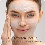 Organic Face Scrub - Exfoliating & Polishing Facial Scrub with Vitamin E & F, Almond & Jojoba Oils for Smooth, Radiant Skin - Gentle Exfoliation & Deep Moisturization for Women & Men 2 Fl Oz - Image 5