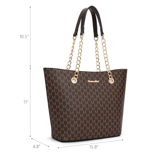 Image of Montana West Tote Bag for Women Chain Top-handle Handbags