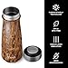 S'well Stainless Steel Traveler, 20oz, Teakwood, Triple Layered Vacuum Insulated Containers Keeps Drinks Cold for 36 Hours and Hot for 15, BPA Free, Easy Carrying On the Go