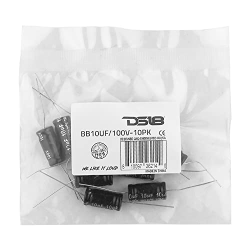 image for DS18 BB10UF/100V-10PK Bass Blocker 4KHz @ 4 ohms or 2KHz @ 8 ohms 6DB/