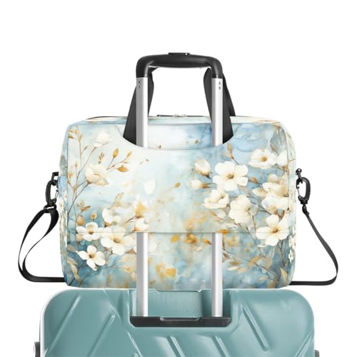 Maletín para portátil 15.6 pulgadas con diseño floral acuarela miniatura 7