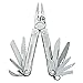 Price comparison product image LEATHERMAN Rebar - Multi-tool with 17 all-locking tools built-in, multipurpose tool for DIY and camping, made in the USA with 100% stainless steel, in silver and a leather holster