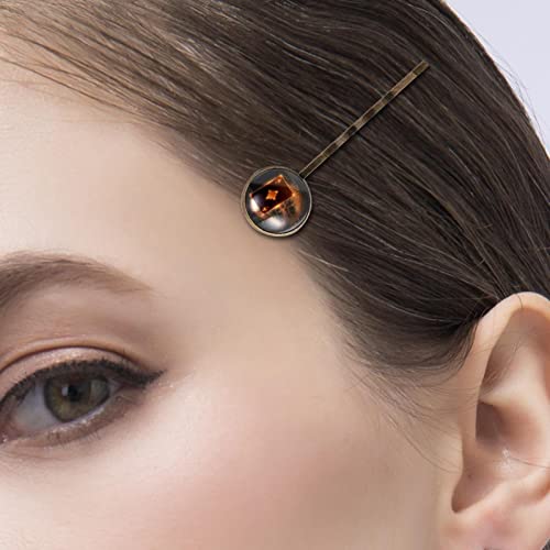 Lumière rouge épingle à cheveux pour coiffure soirée femme - 5