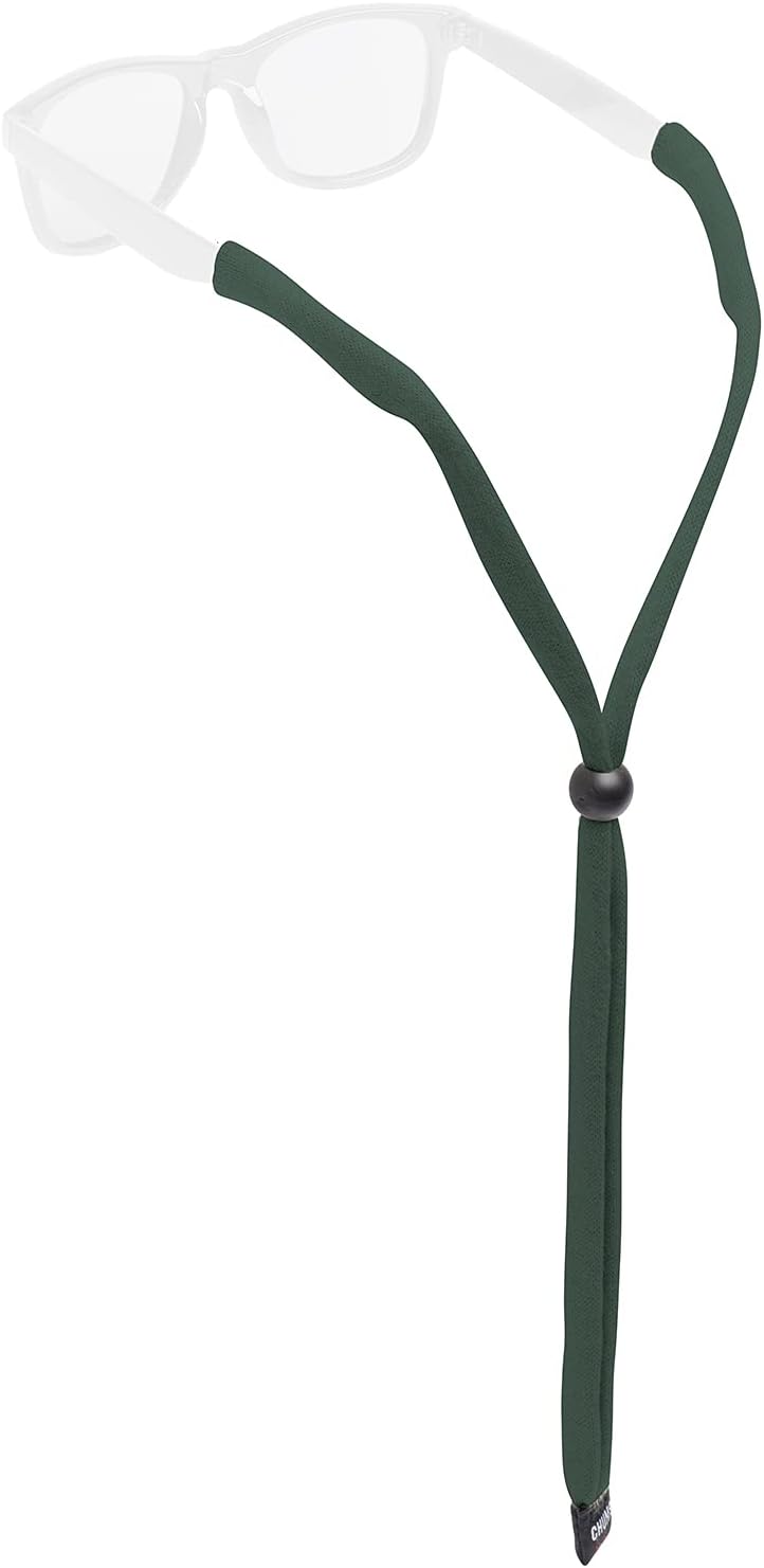 Original Cotton Safety Eyewear Retaine-Unisex Keeper for Sunglasses-Adjustable Fit & Made in USA (Standard-End Size)