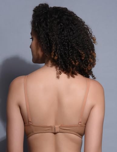 Image of SPUNN Women's Cotton Blend Light Padded Wirefree T-Shirt Bra Combo