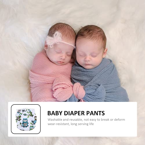 UPKOCH 1 Peça Calças De Fraldas Infantis Calças De Treinamento De Calças De Fraldas À Prova De Vazam