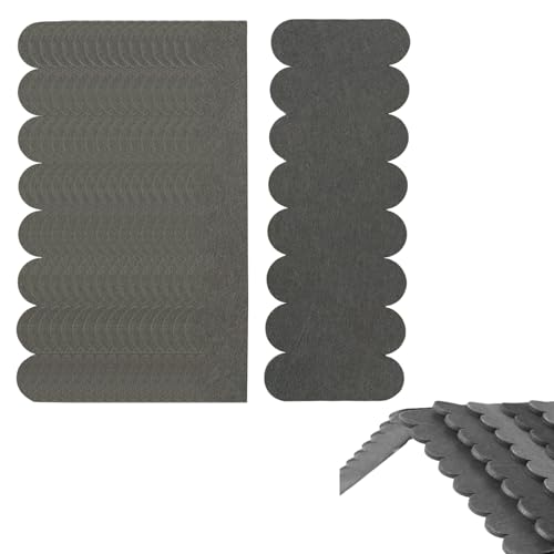21 Tlg Dachpappe für Vogelhaus, Dachpappe Selbstklebend, Wasserdichte Dachschindeln mit Firstabdeckung für Nistkasten, Hasenstall, Insektenhotel, Gartenhaus, Leicht zu Schneiden und Wetterfest(Grau)