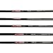 Archery carbon Arrow Shaft Spine 300-600 Arrow Shaft Competition Shooting Target Practice Arrow Shaft Without Arrow Feather And Arrow Point Suitable for Recurve Bow Traditional Bow (Spine 600 12 pcs)