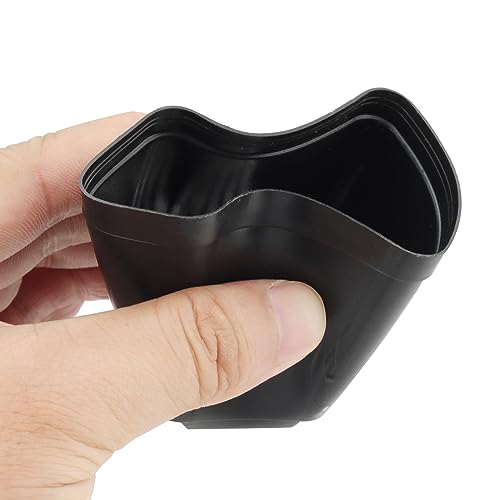 ZEONHAK 200 Pack 5.5cm Small Square Black Plant Pot, 2 Inch Mini Plastic Garden Flower Planter Pots for Plants, Succulents, Seed Nursery - Image 3