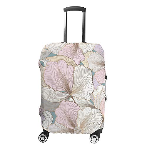 Housse de valise élastique protection bagage anti-poussière motif floral
