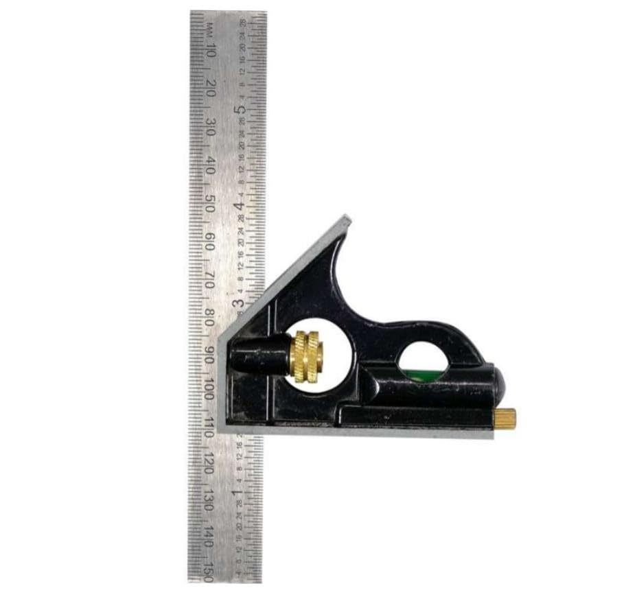 Angolo Di Combinazione 30 Cm, Righello Con Livella A Bolla - 3