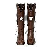 FOFOQUEI Cowboy Boots for Women Knee High Western Boots...
