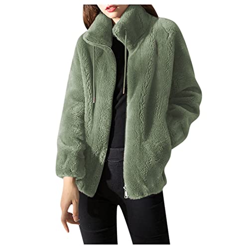 Sale Angebote Top Angebote Mantel Damen Winter Lang Parka Mit Teddyfutter...